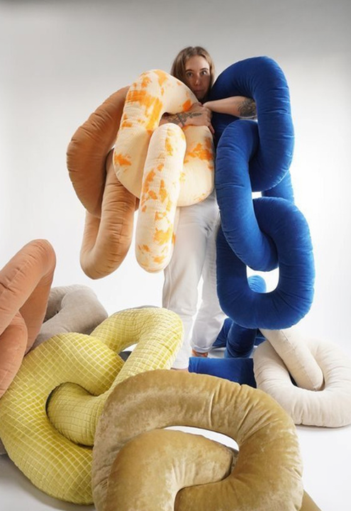 chain link pillows - Image 2