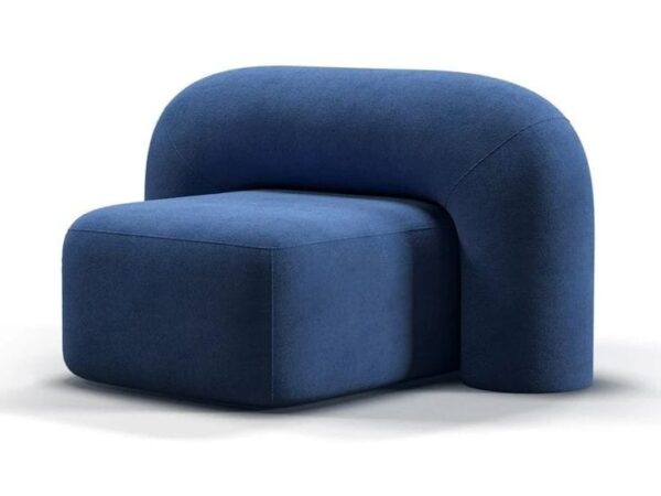 Modern Curved Lounge Chair