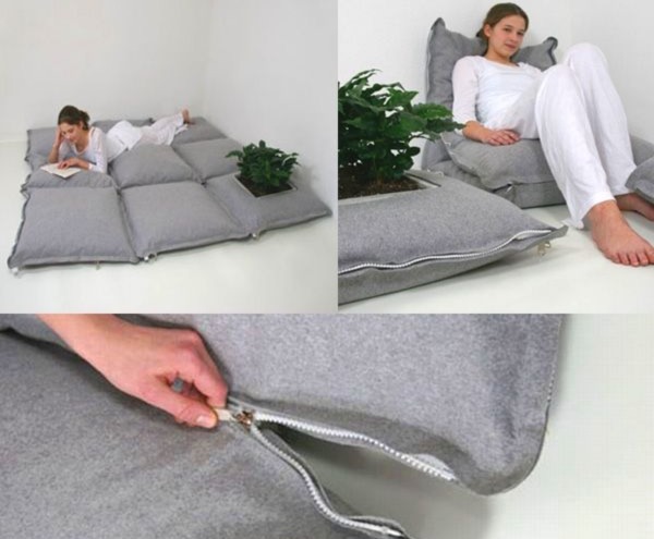 Versatile Modular Floor Cushion Set