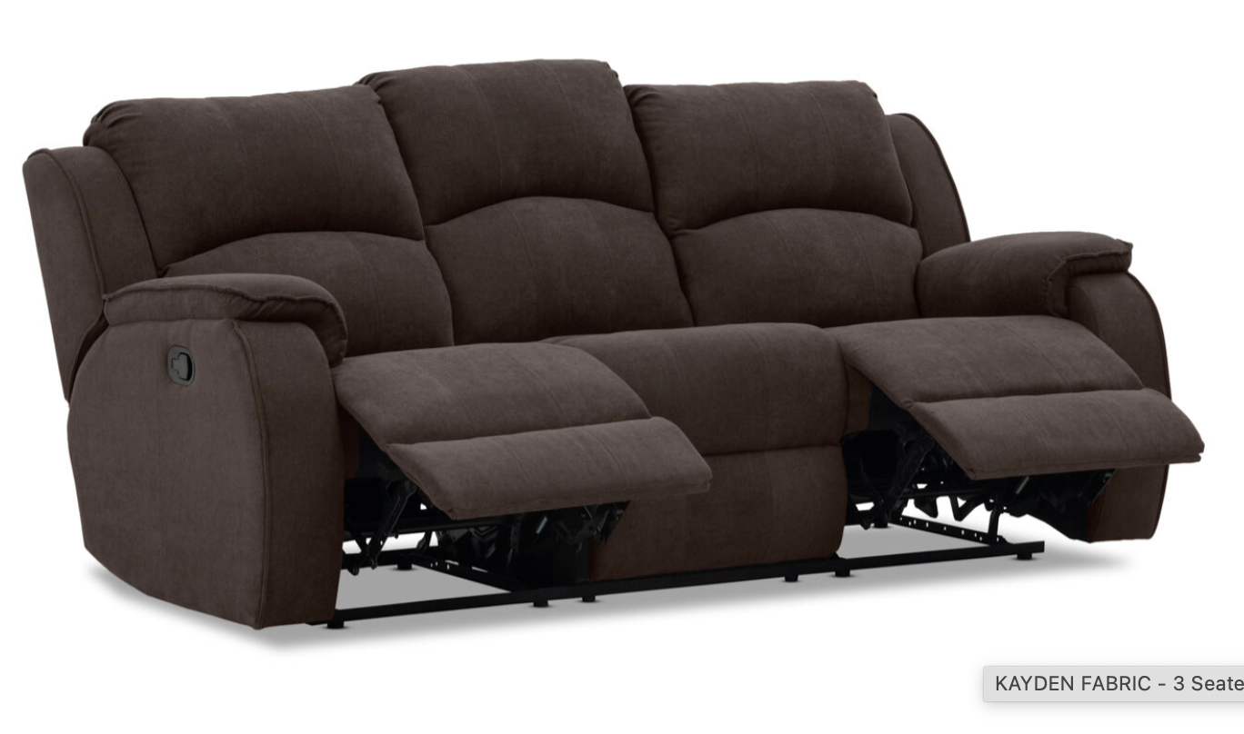 3-seater recliner sofa